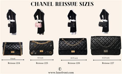 chanel 2.55 original vs replica|chanel 2.55 reissue flap size.